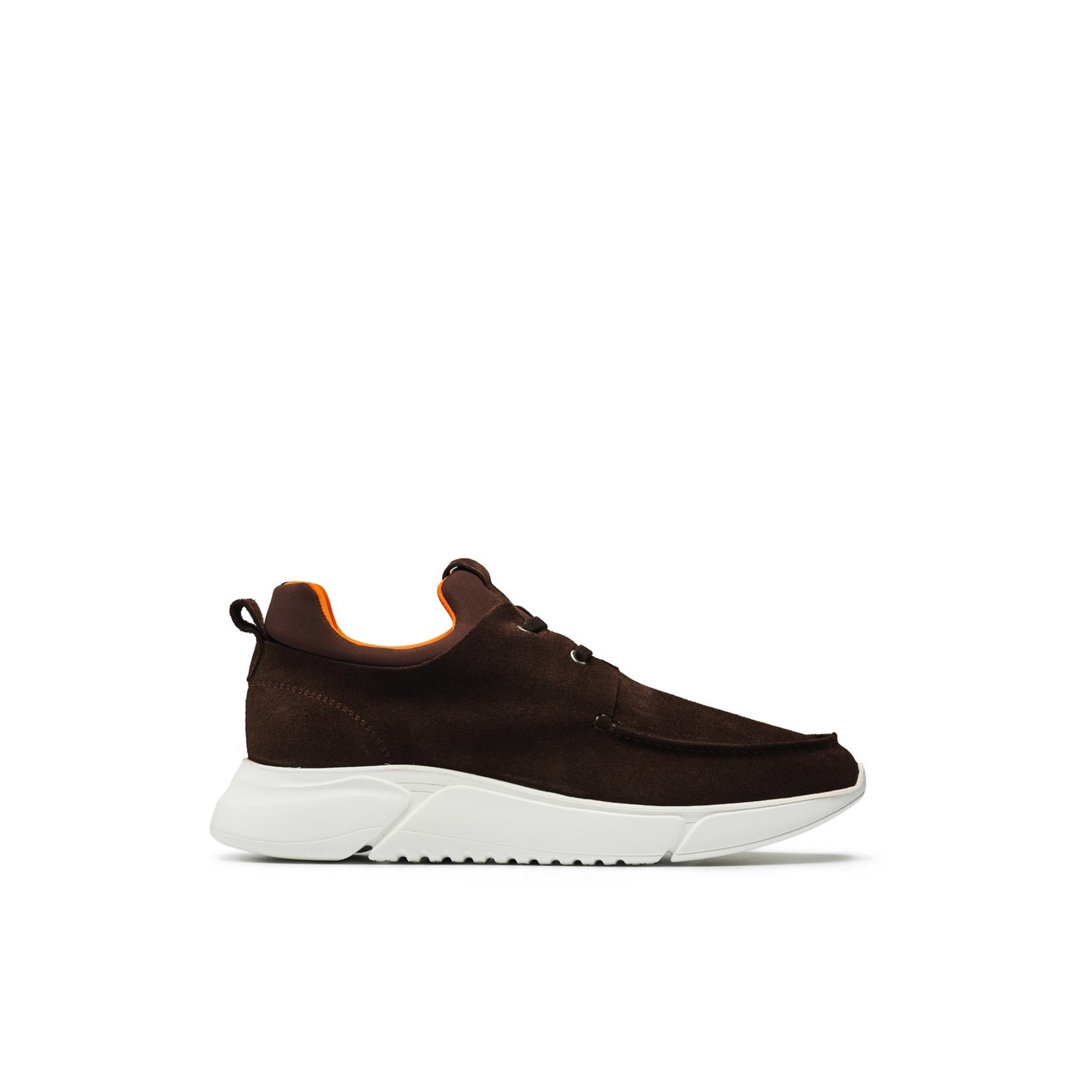 Luxury Sneaker SOHO-1 in Dark Brown Suede