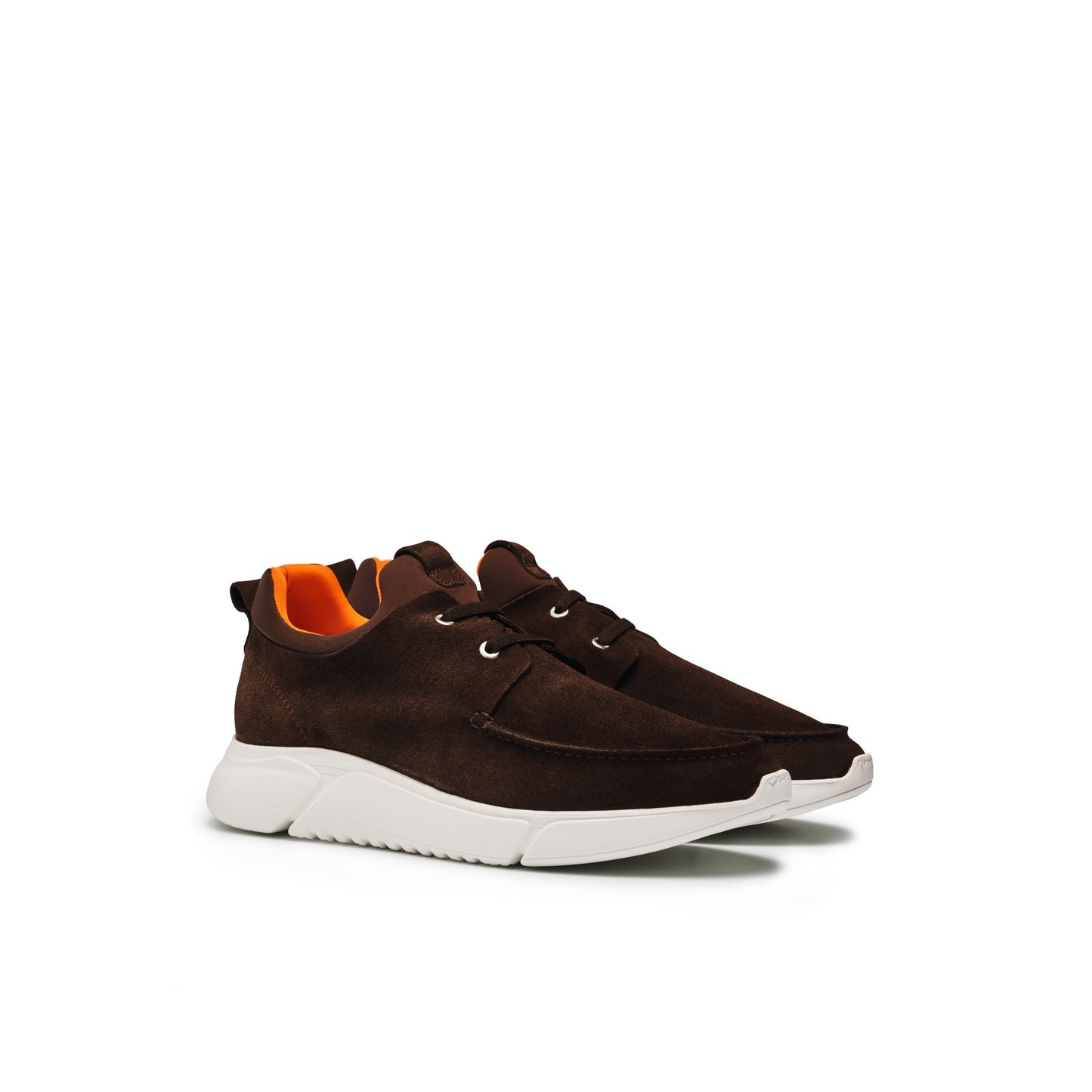 Luxury Sneaker SOHO-1 in Dark Brown Suede