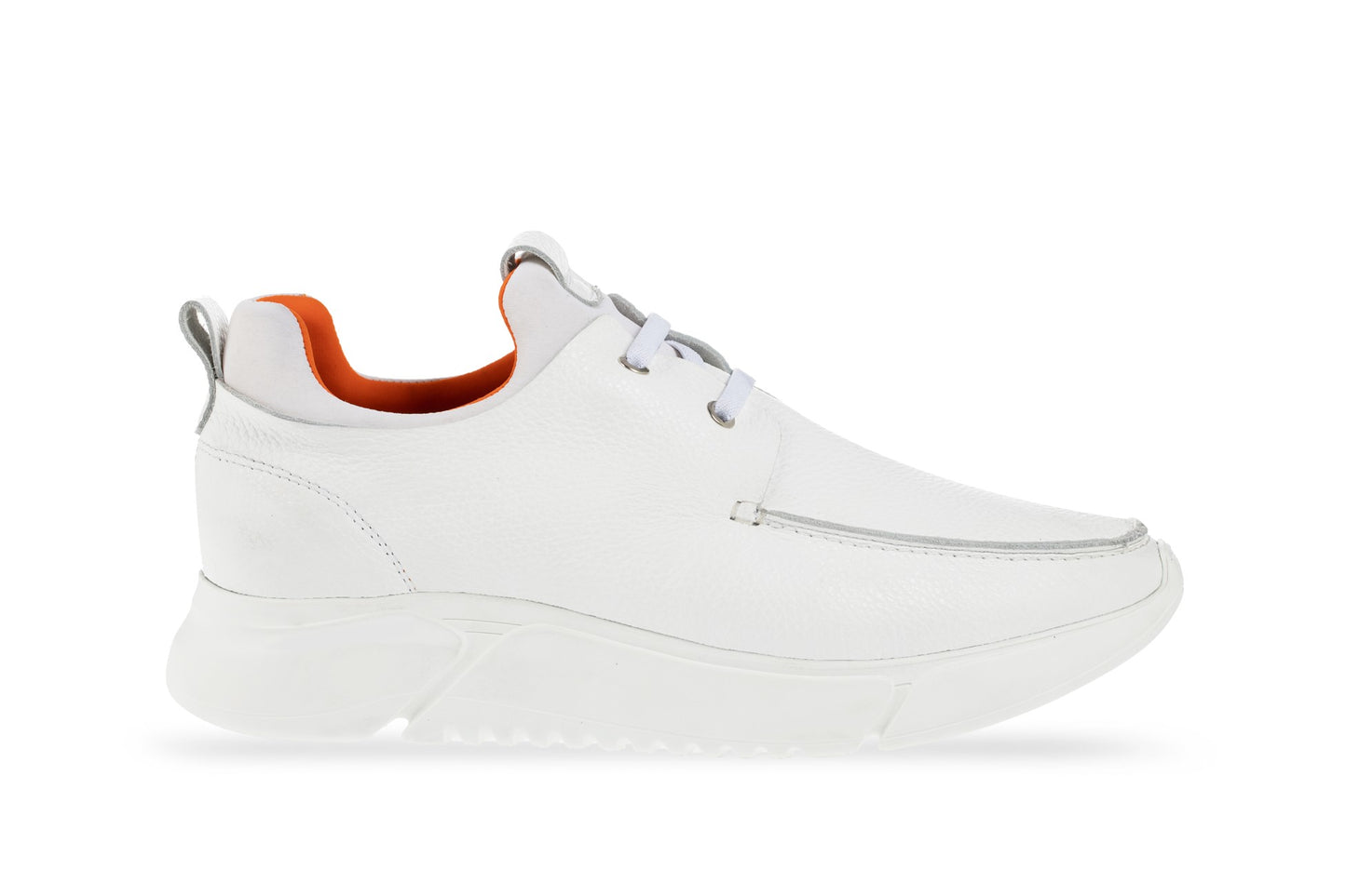 Luxury Sneaker SOHO-1 in White Calf