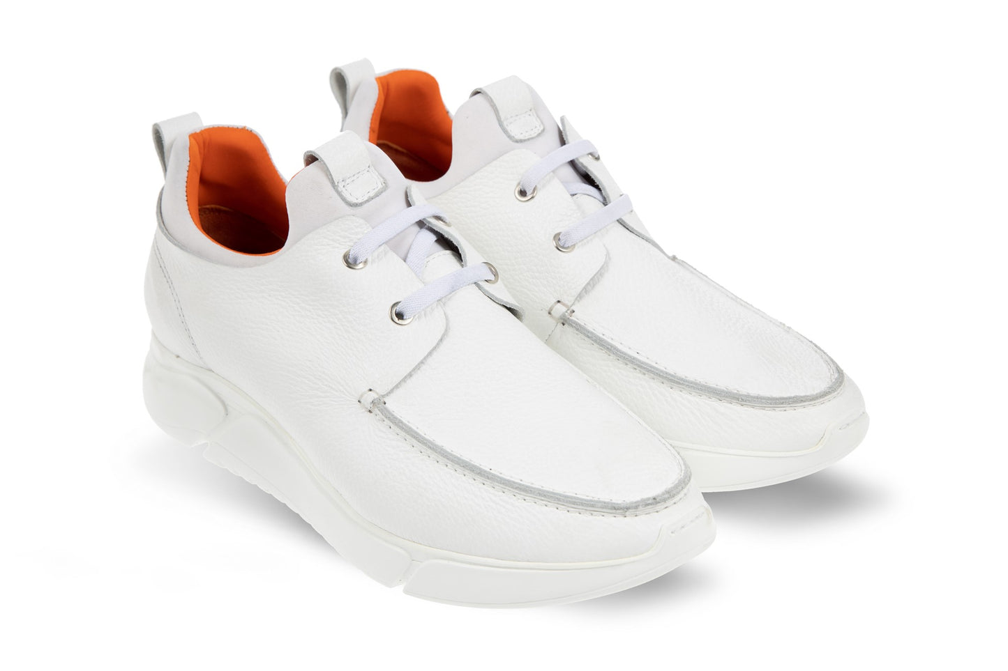 Luxury Sneaker SOHO-1 in White Calf